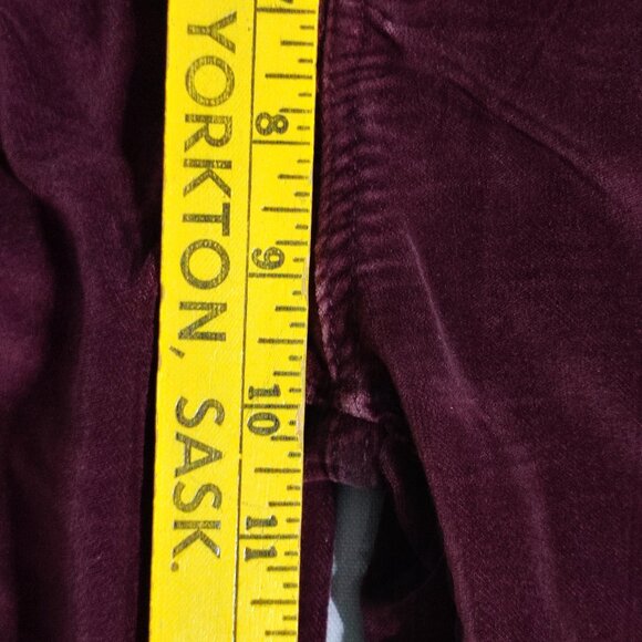 Levi's jeans women's size 25 maroon colour wedgie skinny feels like velvet - Picture 15 of 16